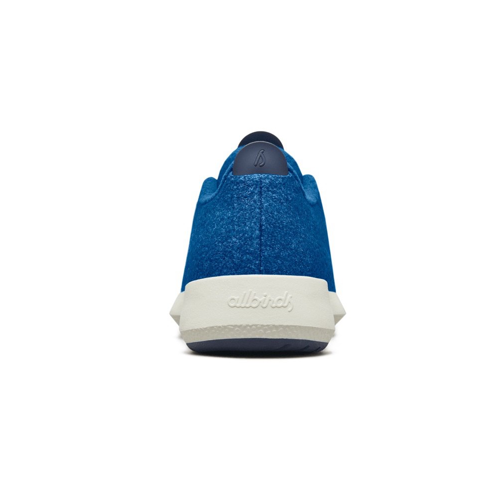 Allbirds Men\'s Sneakers Blue - Wool Runner Mizzles - 52048YNOK